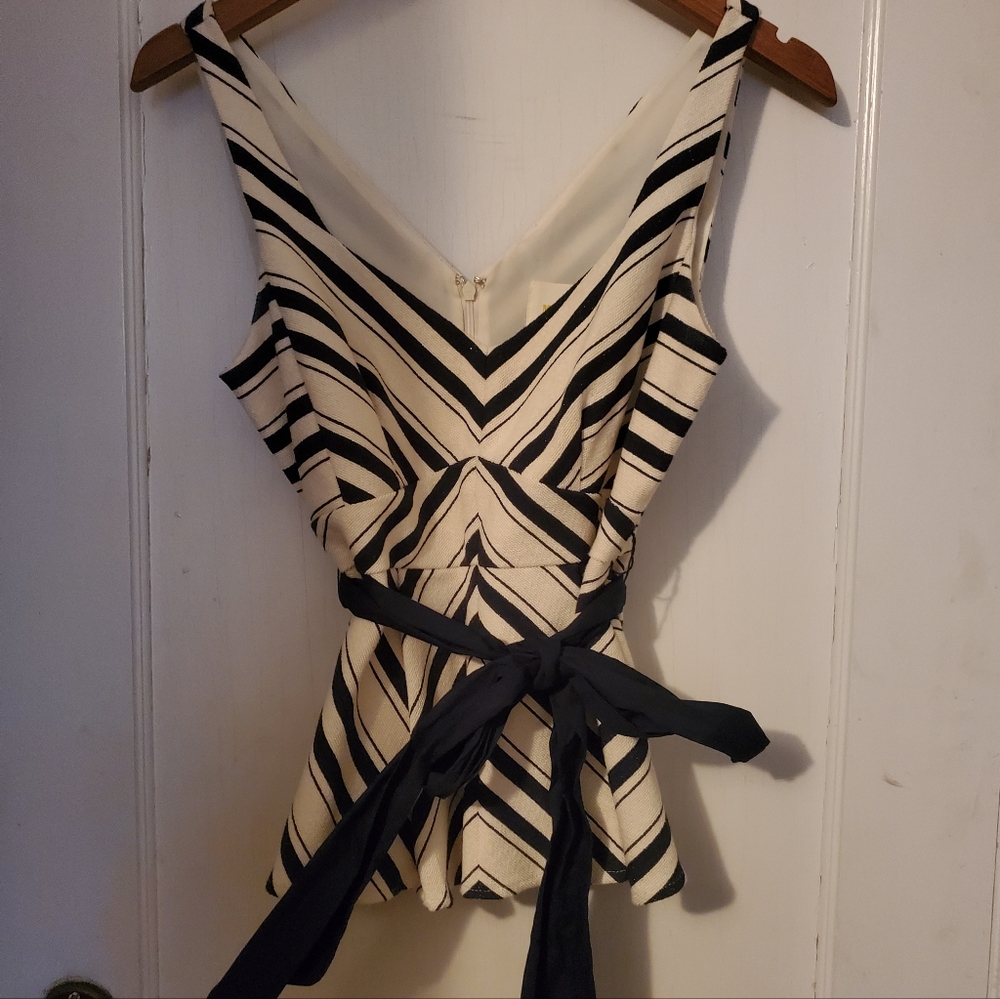 Super Cute Anthropolgie Maeve Top. Fitted and Flared!